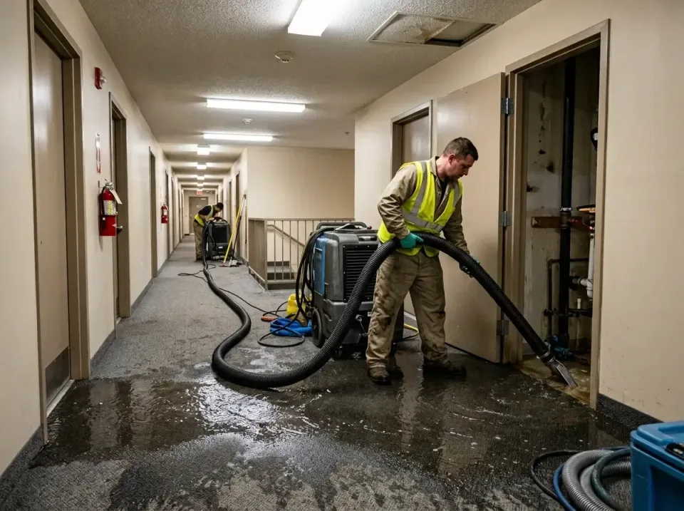 multi-unit-apartment-hallway-f-005 — frequently asked questions, Emergency Burst Pipe Water Extraction & Removal in Wading R…